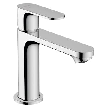Tvättställsblandare Hansgrohe Rebris S 1-grepps 110 CoolStart med Lyftventil