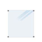 Glasstaket PLUS 90x91 Frostat