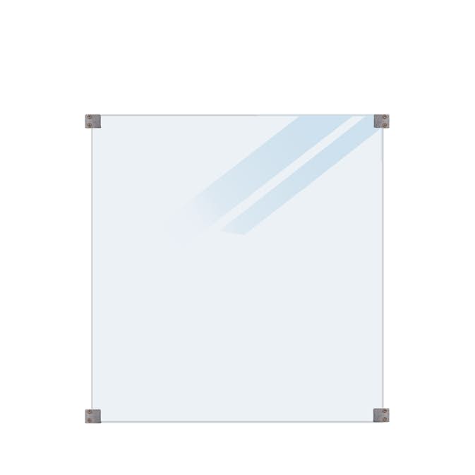 Glasstaket PLUS 90x91 Frostat