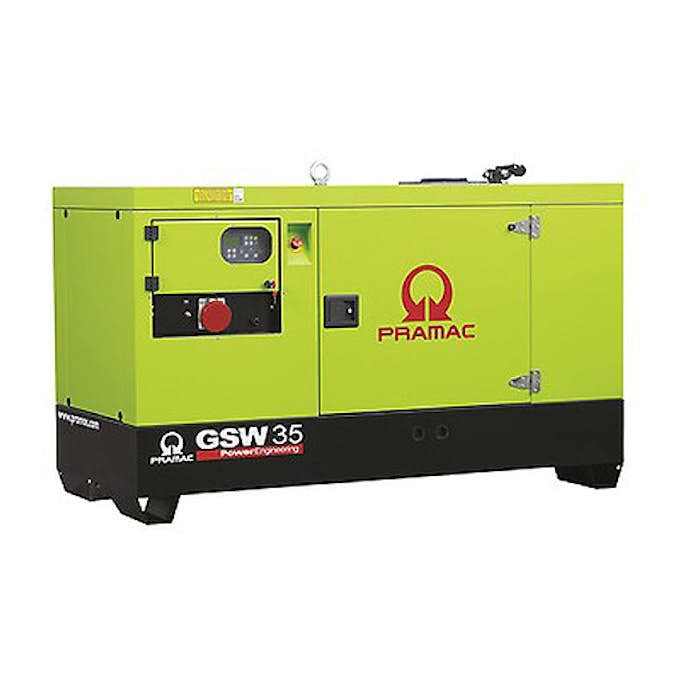 Elverk Pramac GSW35Y (täckt) 3-fas Diesel