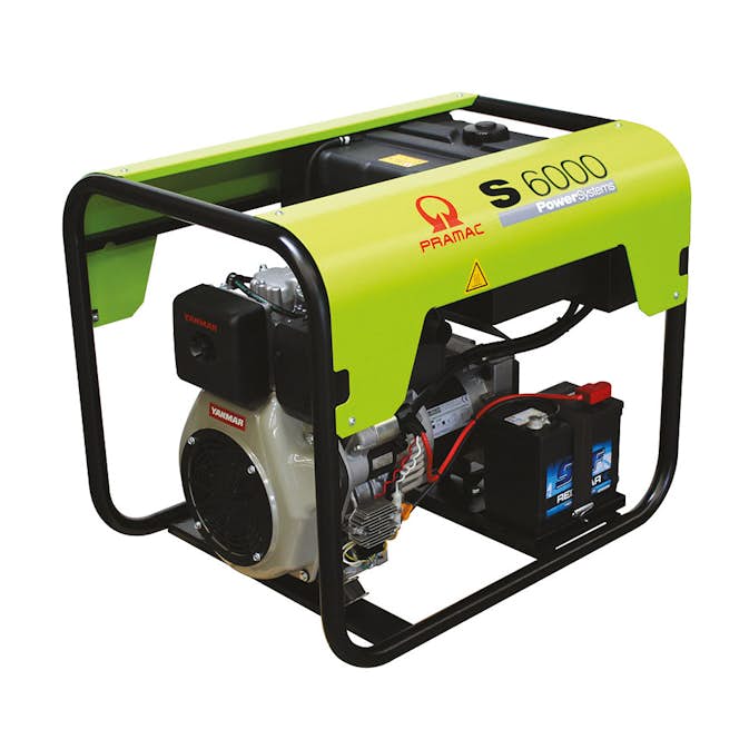 Elverk Pramac S6000 TYEDI 3-fas Diesel