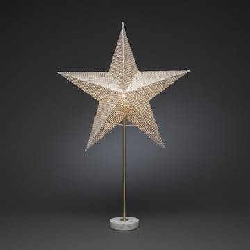 Adventsstjärna Gnosjö Konstsmide med Marmorfot