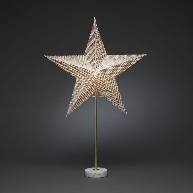 Adventsstjärna Gnosjö Konstsmide med Marmorfot