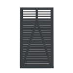 Grind PLUS Decora Grundmålad Svart 100×180 cm