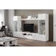 TV-Möbelset In Living Mellon Vit TV-Bänk & Hyllor 260cm