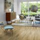 Trägolv Pergo Senja Natural Oak, Mattlackat 3-Stavs Parkettgolv
