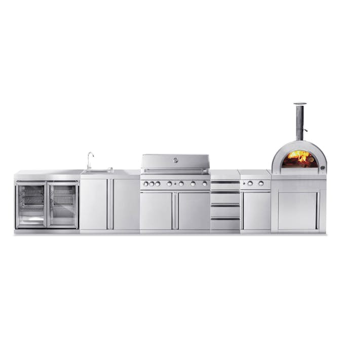 Fristående Utekök Myoutdoorkitchen Stainless Collection Kansas