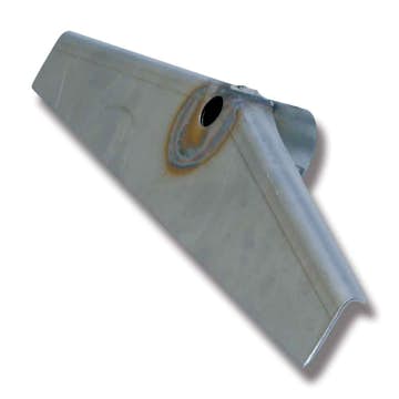 Gödselskrapa Willab Rostfri Vinklad Låg