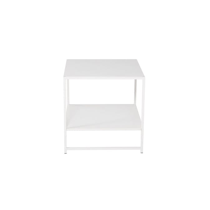 Sidobord Venture Home Staal med Hyllplan