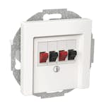 Högtalaruttag Schneider Electric Exxact
