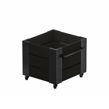 Blomlåda PLUS Cubic 46x50x45 cm Svart