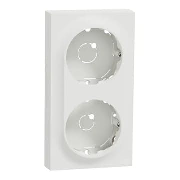 Förhöjningsram Elko One 2-fack Låg för Strömbrytare