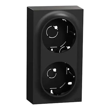 Förhöjningsram Elko One 2-fack för 1-vägsuttag