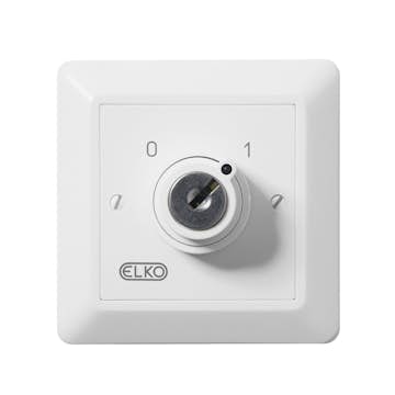 Nyckelbrytare Elko 2-Pol RS Renvit