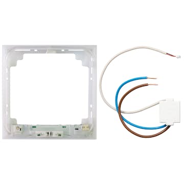 Ljusram Elko Plus med Transformator Vit