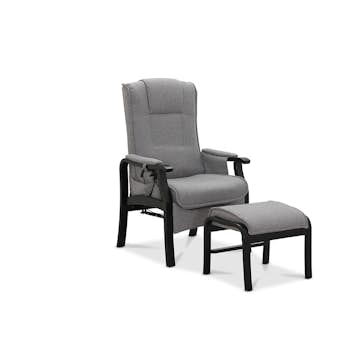 Fåtölj Hagagruppen Astrid Reclinerstol med El lyft & Fotpall