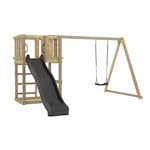 Lekställning PLUS med Gungställning, Rutschkana och Gunga