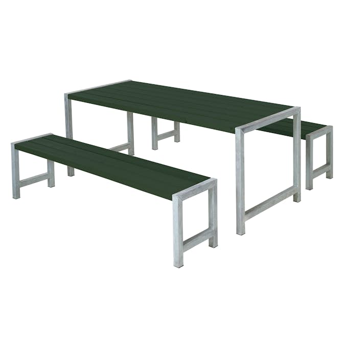 Picknickbord PLUS 186 cm Grön Utomhus