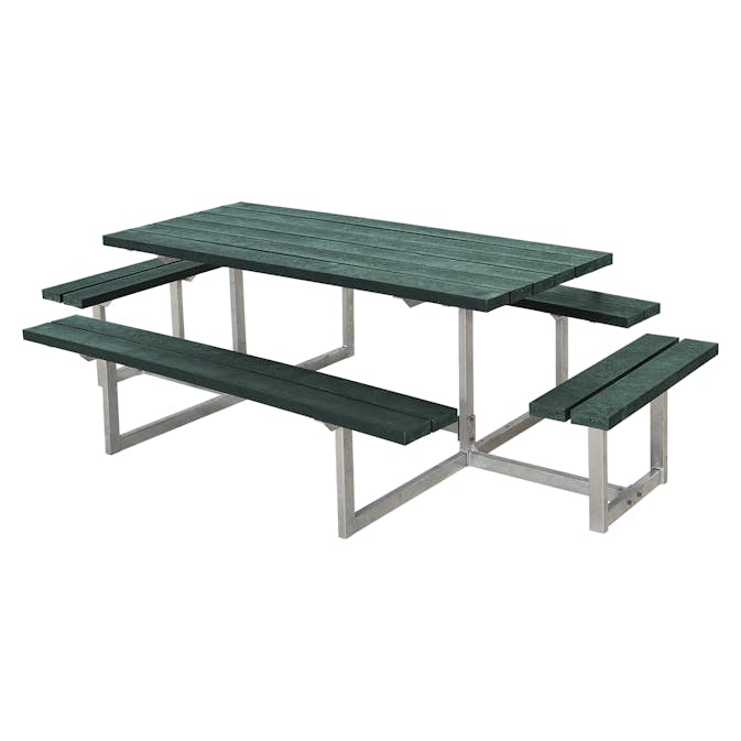 Picknickbord PLUS Basic med Påbyggnad 260 cm ReTex Utomhus