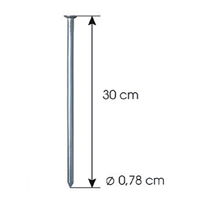 Ankarspik Jabo GardenEdge Galv 0,8x30 cm