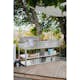 Förvaringsmodul med arbetsbänk Myoutdoorkitchen Nordic Line Stainless 304SS