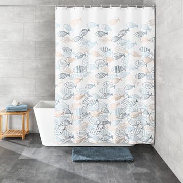 Duschdraperi Kleine Wolke Sardinas