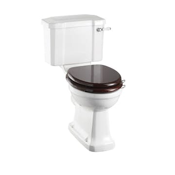 Toalettstol Burlington P12 Förhöjd 440 mm Med Mjukstängande Sits