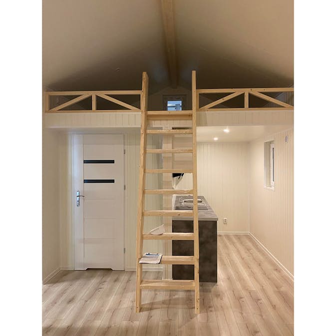 Nyckelfärdigt Attefallshus Attefallsbostaden Freja 25 m2 (35 m2 ink loft)