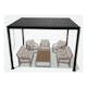 Paviljong Comfort Garden Mirador 3x4m