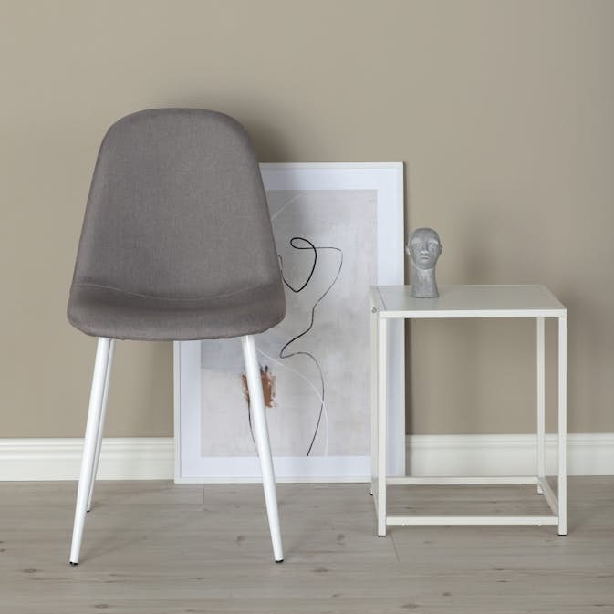 Matstol Venture Home Polar Grå/Vit