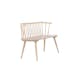 Kökssoffa Venture Home Bobby Vittvättad Träsoffa Inomhus 120 cm
