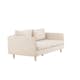 3-sitssoffa Venture Home Zero Ljusbeige 183,5 cm