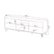 TV-bänk In Living Pafos 40x52x150 cm