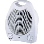 Värmefläkt Gelia Plast 2000 W Vit med bärhandtag