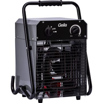 Värmefläkt Gelia Bygg 5 kW 400 V IP24 med Bärhandtag