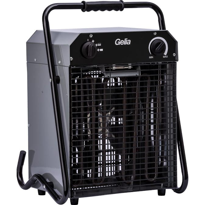 Värmefläkt Gelia Bygg 9 kW 400 V IP24 med Bärhandtag