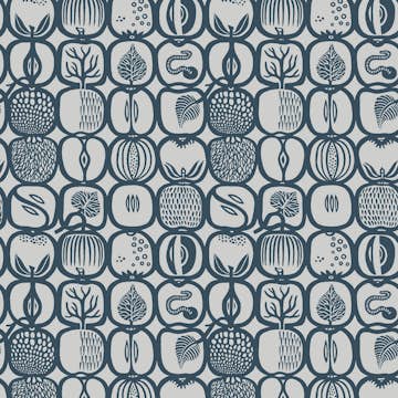 Tapet Boråstapeter Stig Lindberg Fruktlåda 1973