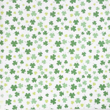 Presentpapper Creativ Company Grön Klöver 100 m