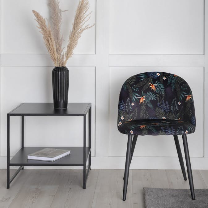 Matstol Venture Home Velvet Blommönstrad