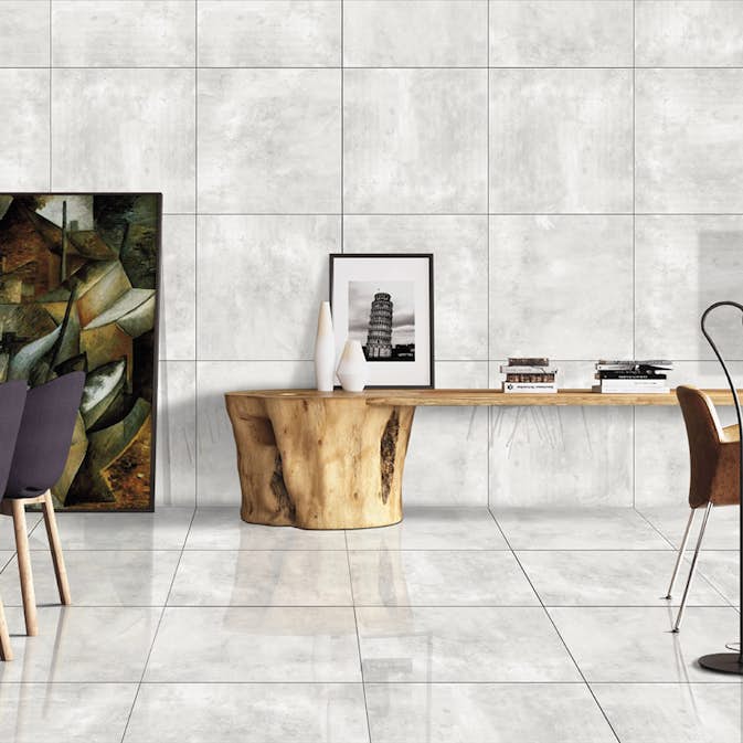 Klinker Netto Ceramika Cemento Rio Matt 60x60 cm