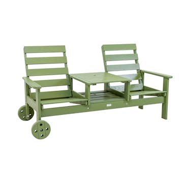 Trädgårdsmöbel Eden Wood Duo Seat