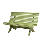 Trädgårdssoffa Eden Wood Grevie Parkbänk Trä Ute