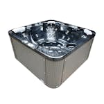 Spabad Westerbergs Sandhamn 42 Jets Svart med Lock