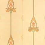 Mönstrade Tapeter Duro Gamla Grand Classic Paper med Jugendmönster