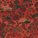 Mönstrad Tapet Duro Brunnsgatan Classic Paper Exotiska Motiv