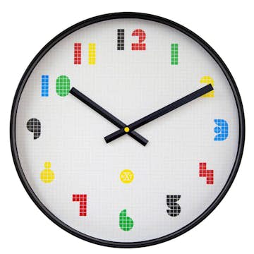 Väggklocka NeXtime nXt Bit