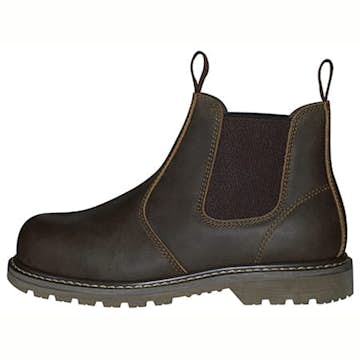 Arbetskängor Ryom Rico Läderboots Brun