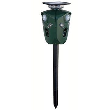 Ultraljudsskrämmare Ryom PIR360 Musskrämma & Råttskrämma med Larm för Trädgård