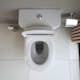 Golvstående toalettstol Duravit Qatego med Mjukstängande Hårdsits