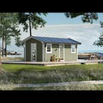 Attefallare Trähuset Arholma 20 kvm